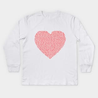 heart Kids Long Sleeve T-Shirt